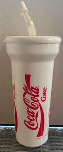 58158-1 € 2,00 coca cola drinkbeker wit rood cc  Coke  H. D..jpeg